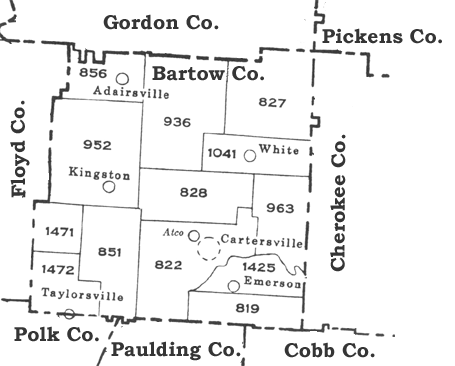 Bartow County 1850